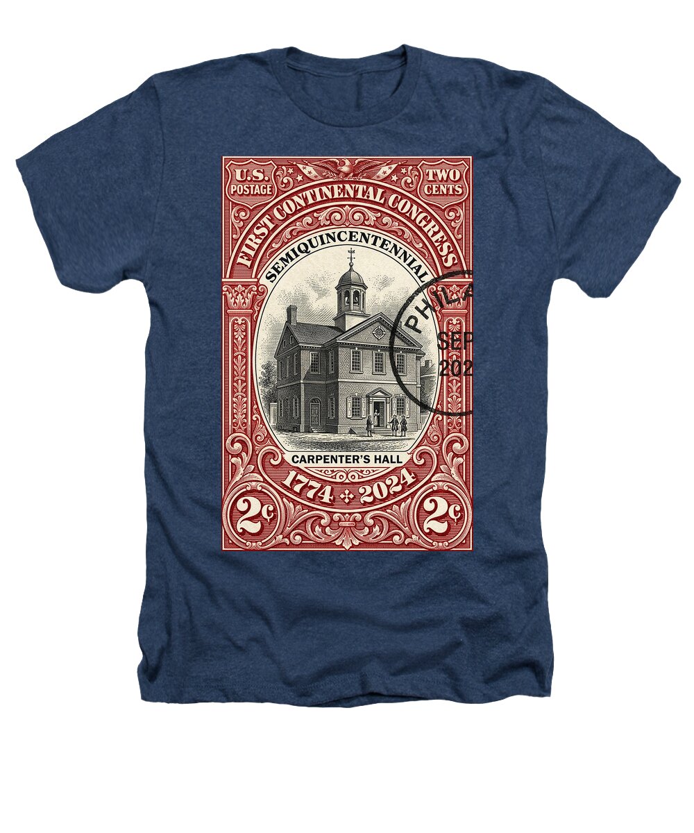First Continental Congress 2c - Heathers T-Shirt