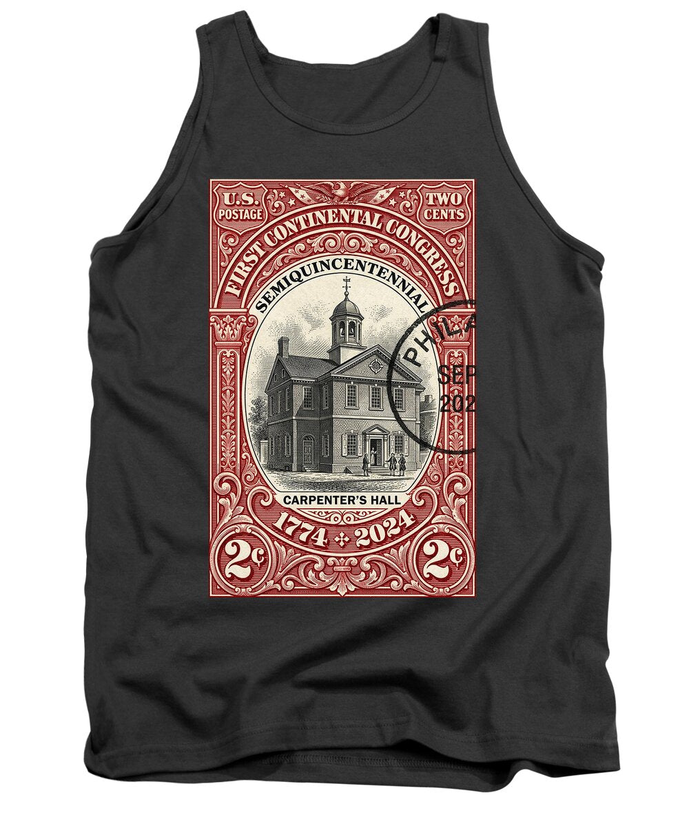 First Continental Congress 2c - Tank Top
