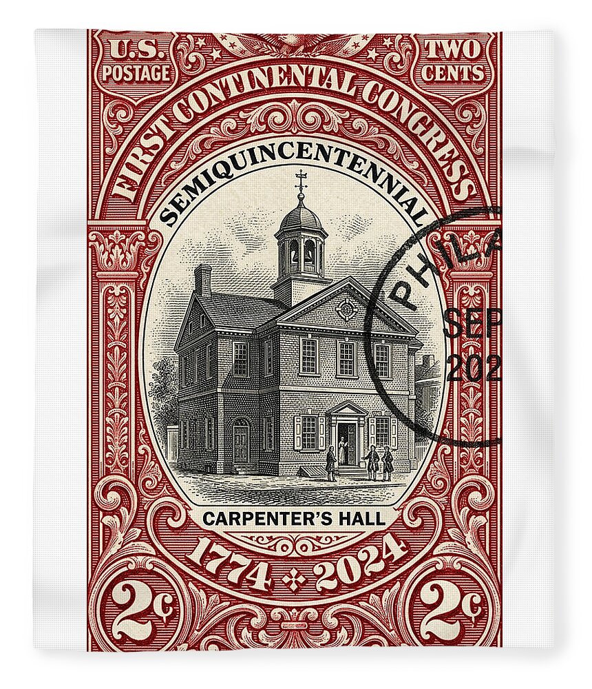 First Continental Congress 2c - Blanket