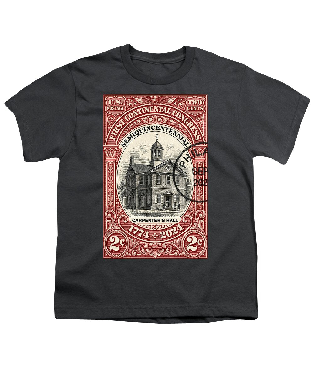 First Continental Congress 2c - Youth T-Shirt