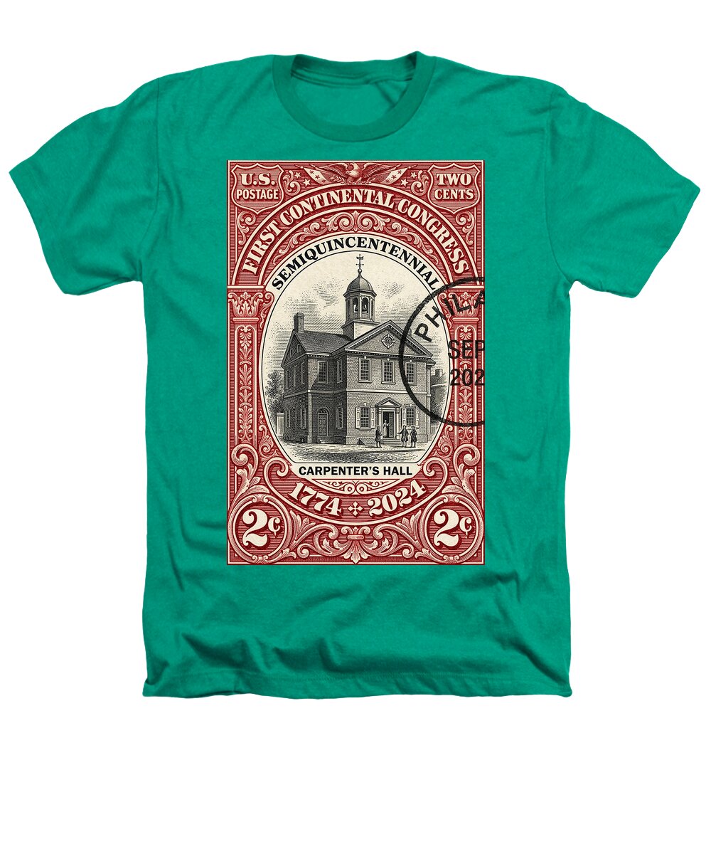 First Continental Congress 2c - Heathers T-Shirt