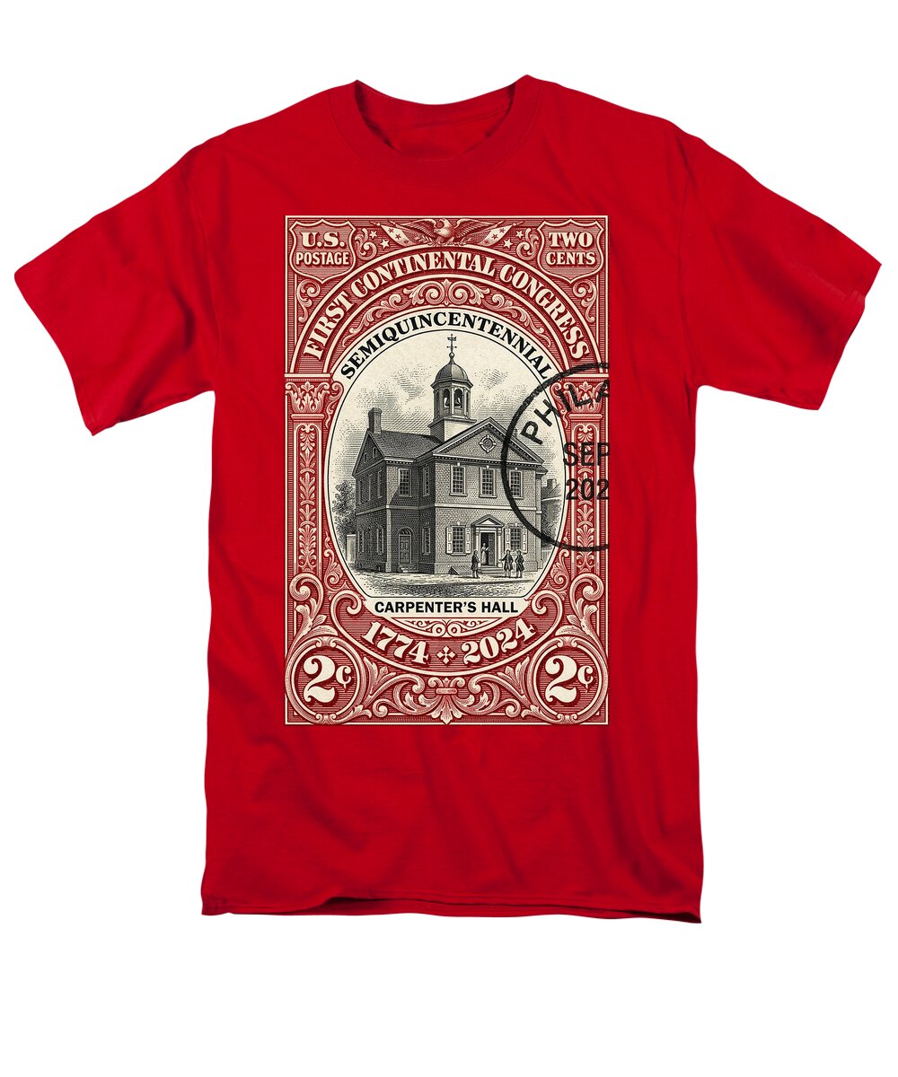 First Continental Congress 2c - Men's T-Shirt  (Regular Fit)