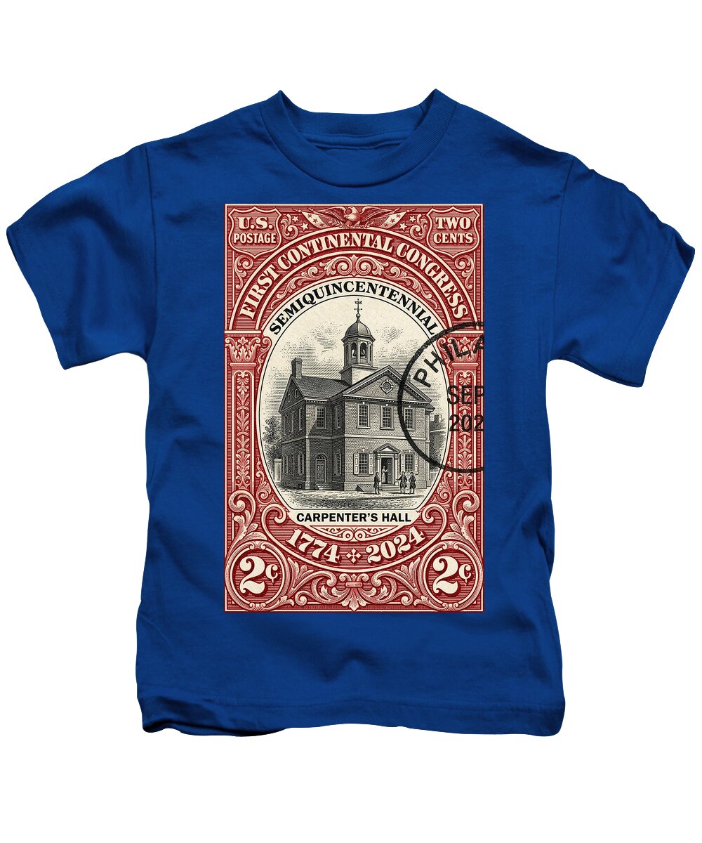 First Continental Congress 2c - Kids T-Shirt