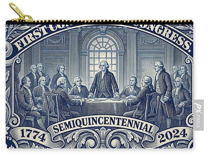 First Continental Congress 3c - Zip Pouch