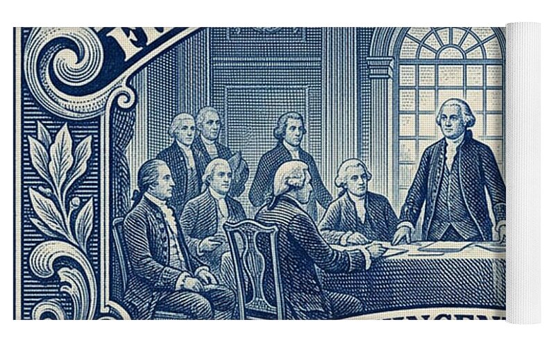 First Continental Congress 3c - Yoga Mat