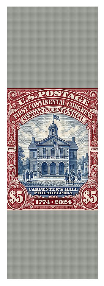 First Continental Congress $5 1 - Yoga Mat