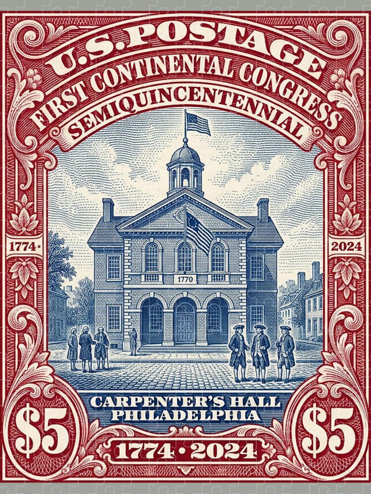 First Continental Congress $5 1 - Puzzle