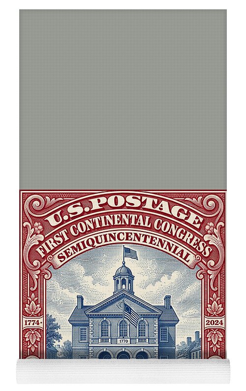 First Continental Congress $5 1 - Yoga Mat
