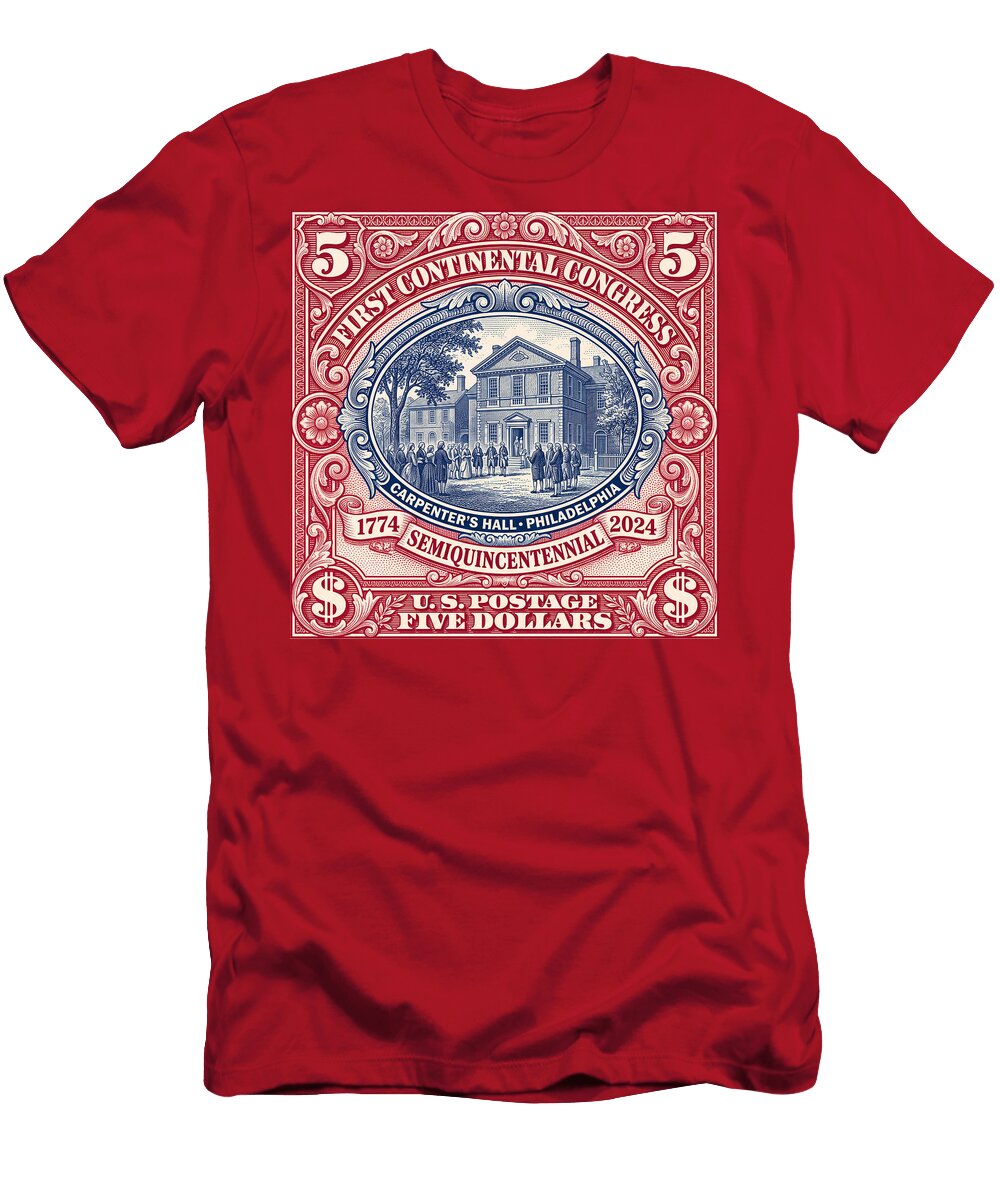 First Continental Congress $5 2 - T-Shirt