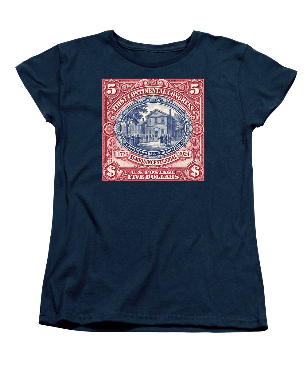 First Continental Congress $5 2 - Women's T-Shirt (Standard Fit)