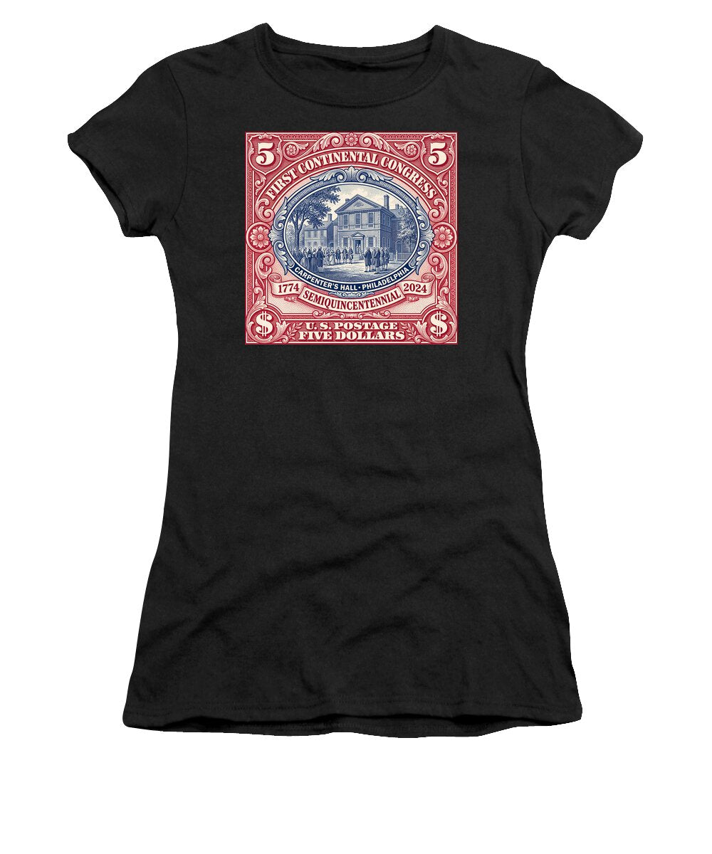 First Continental Congress $5 2 - Women's T-Shirt