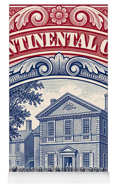 First Continental Congress $5 2 - Yoga Mat