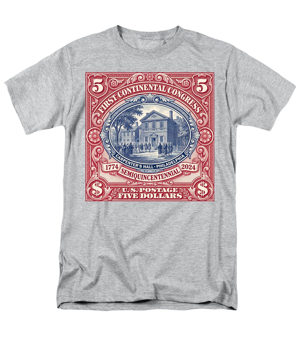 First Continental Congress $5 2 - Men's T-Shirt  (Regular Fit)
