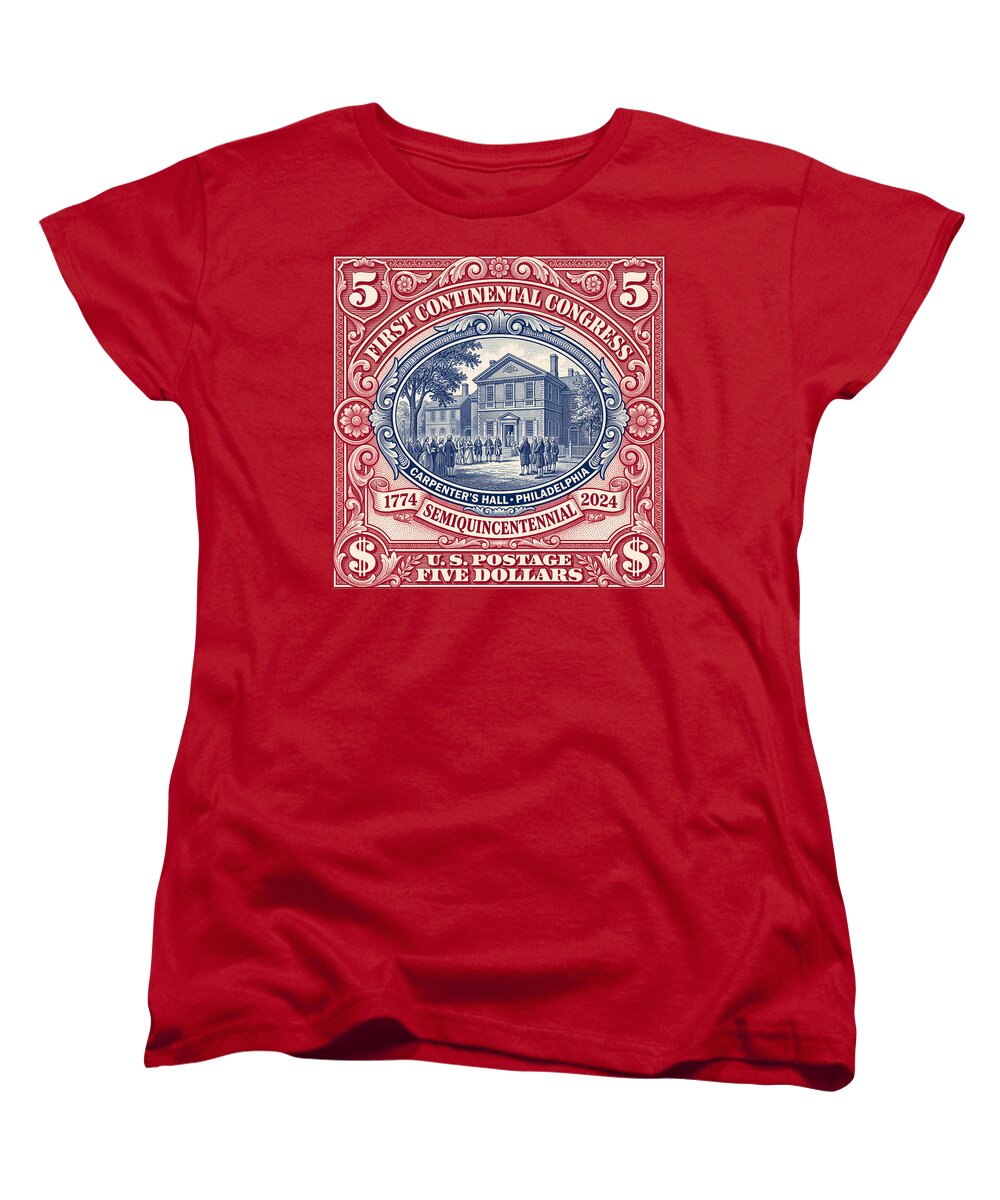 First Continental Congress $5 2 - Women's T-Shirt (Standard Fit)
