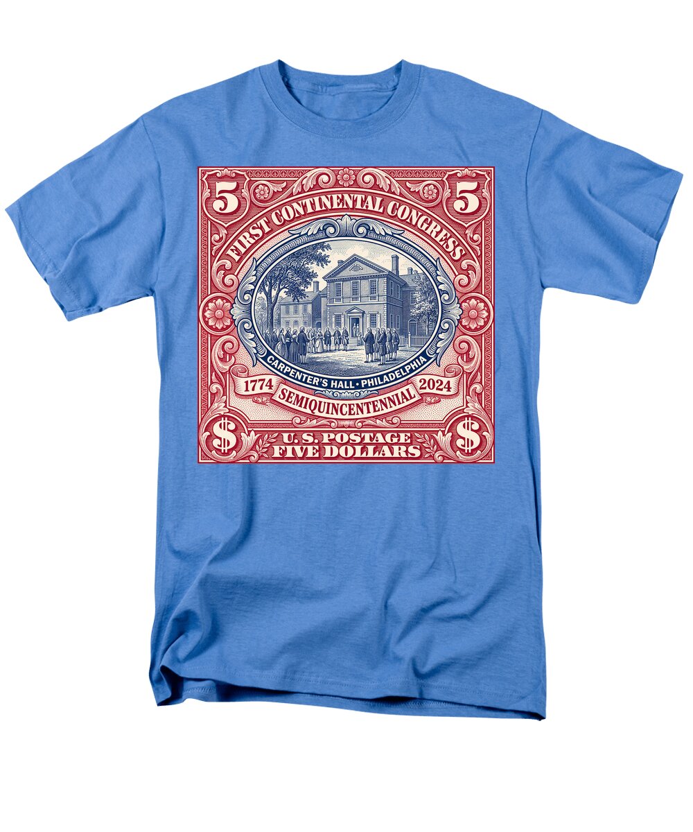 First Continental Congress $5 2 - Men's T-Shirt  (Regular Fit)