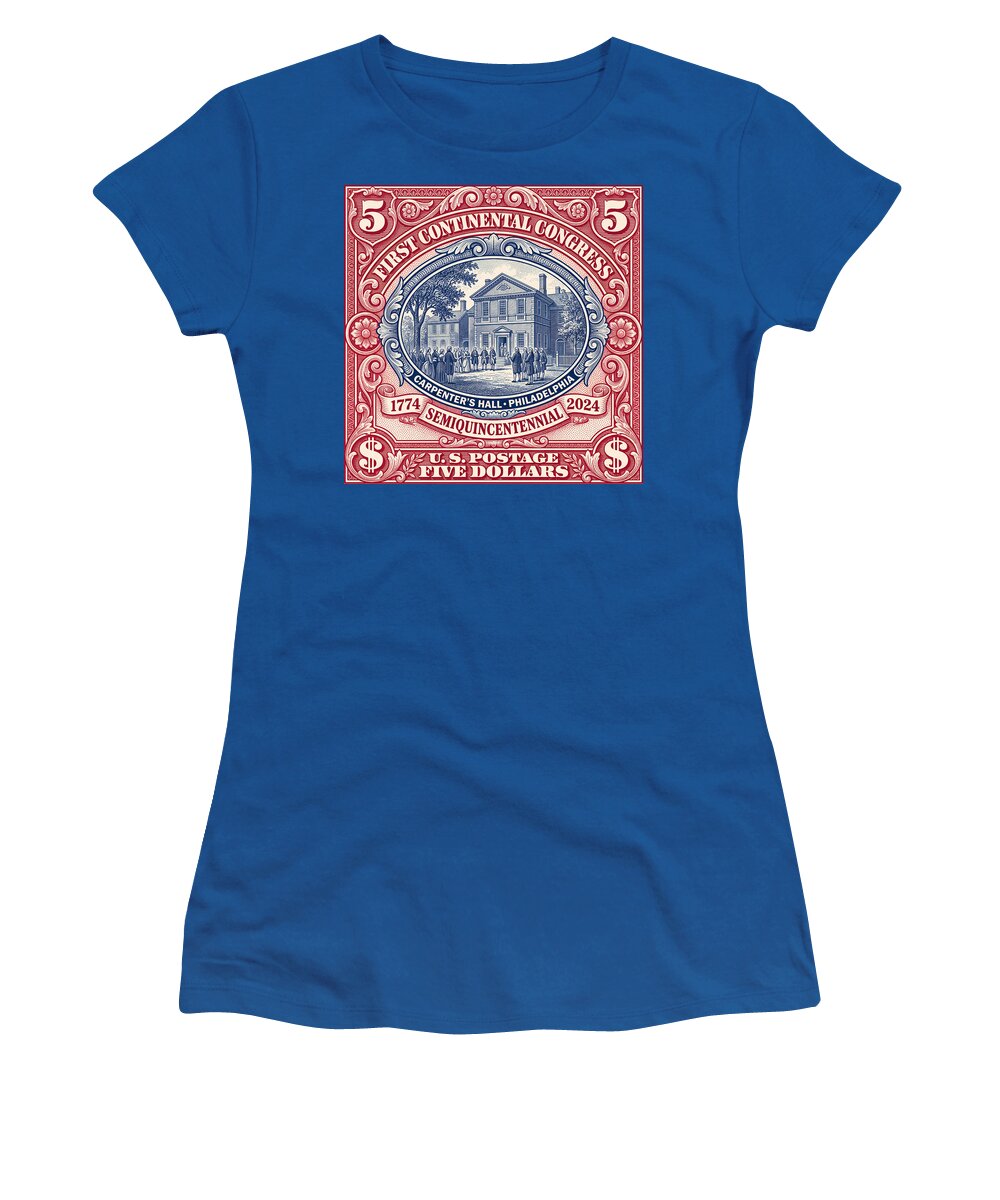 First Continental Congress $5 2 - Women's T-Shirt