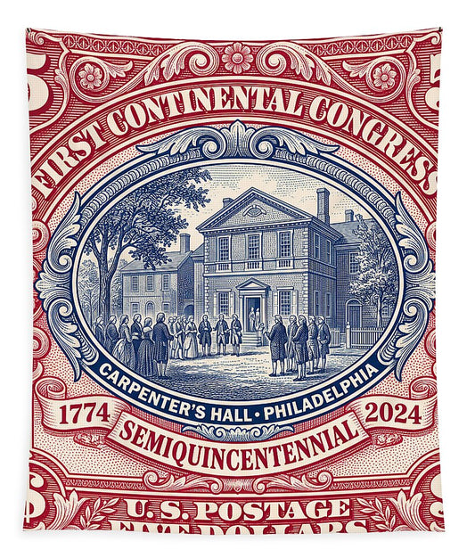 First Continental Congress $5 2 - Tapestry