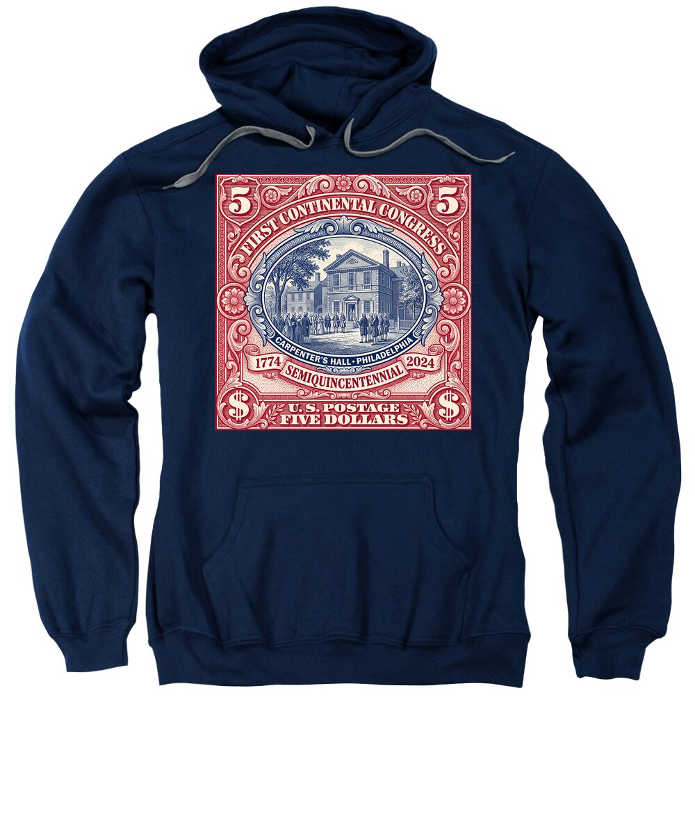 First Continental Congress $5 2 - Sweatshirt
