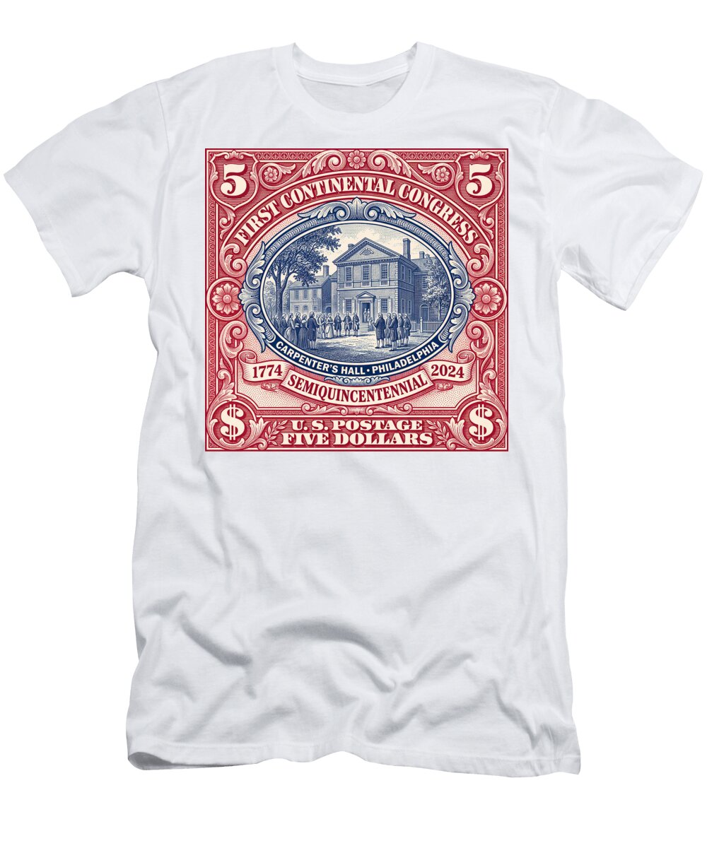 First Continental Congress $5 2 - T-Shirt