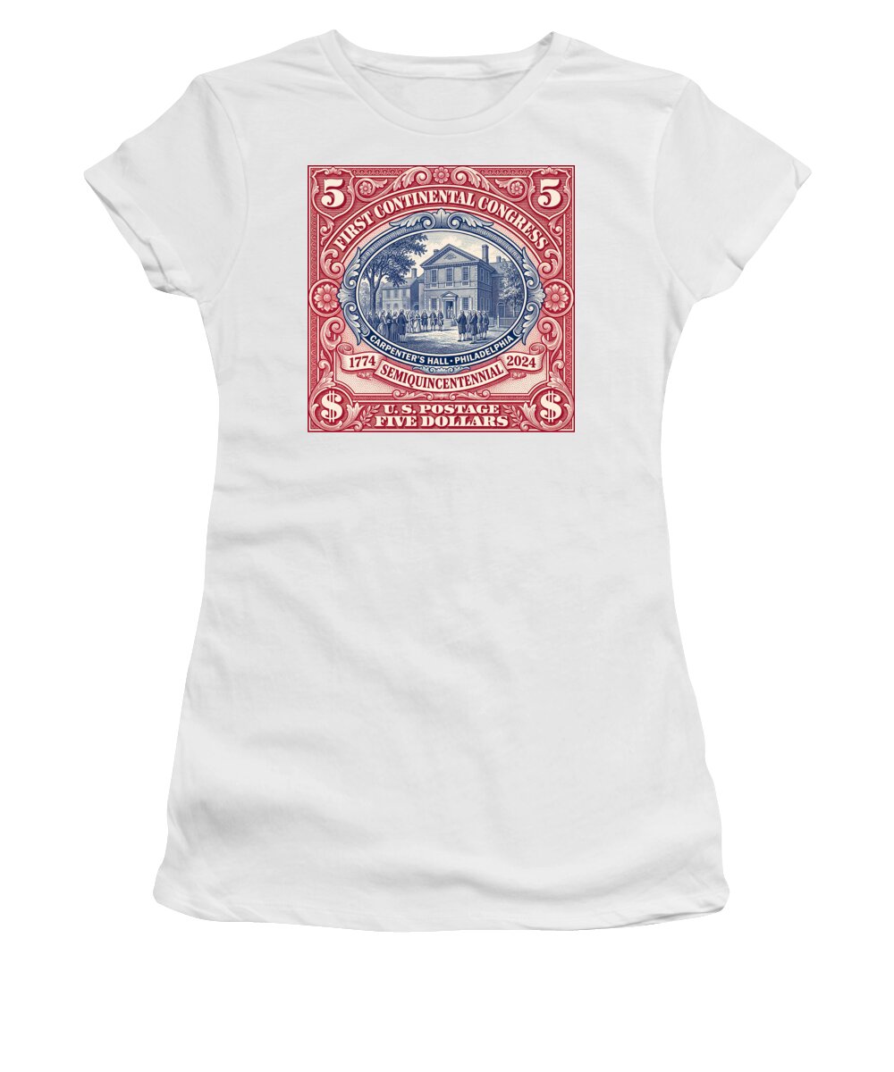 First Continental Congress $5 2 - Women's T-Shirt