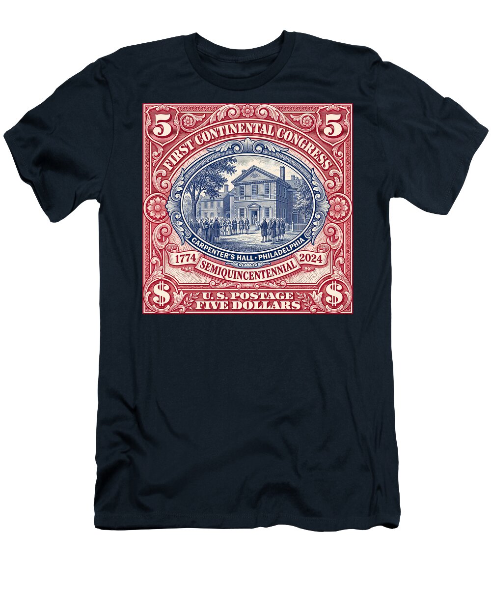 First Continental Congress $5 2 - T-Shirt