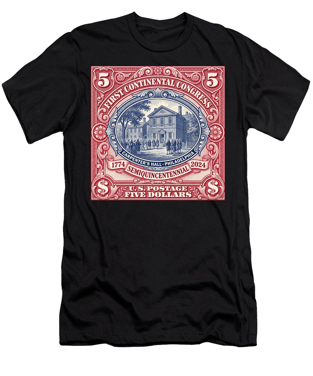 First Continental Congress $5 2 - T-Shirt