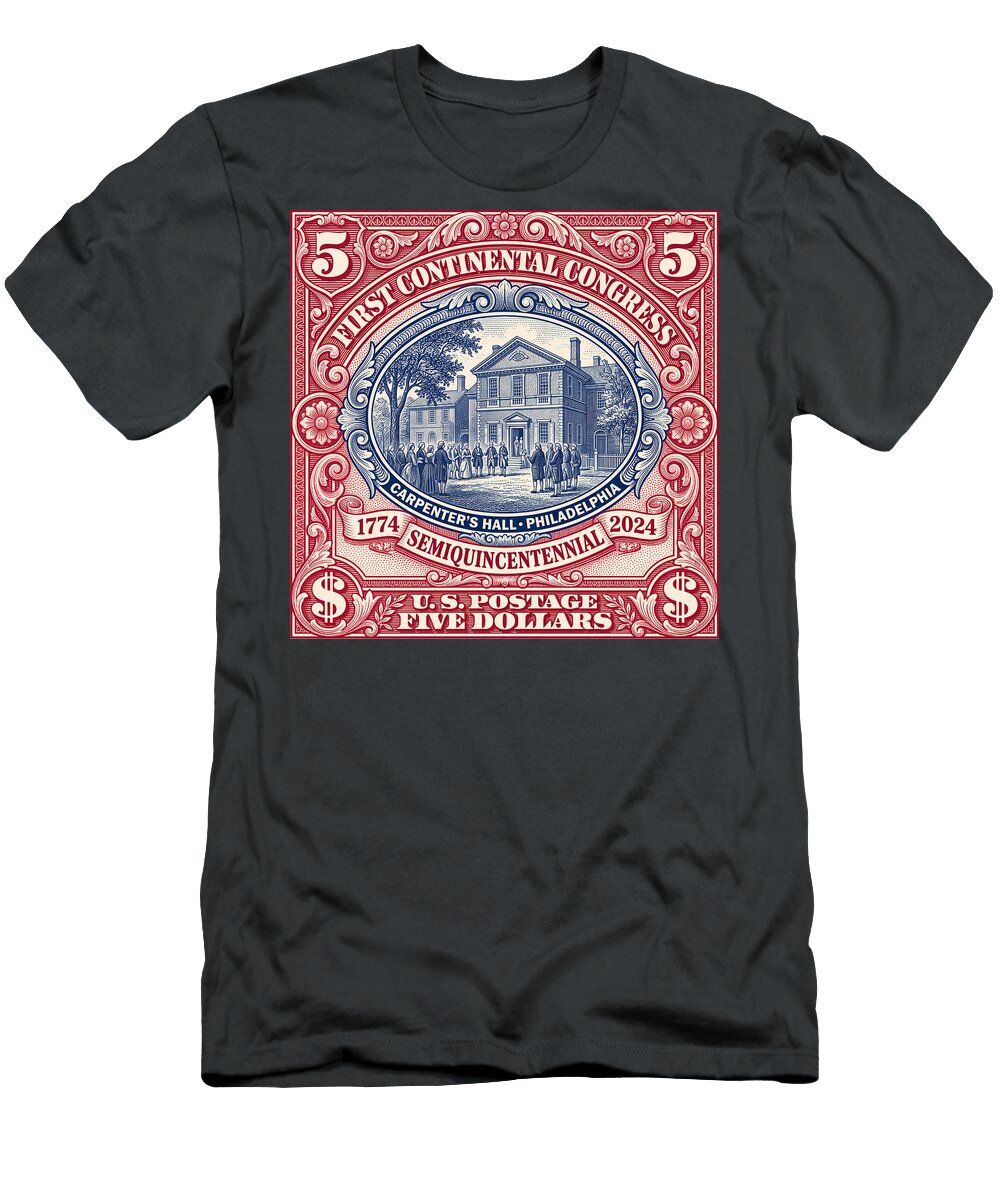 First Continental Congress $5 2 - T-Shirt