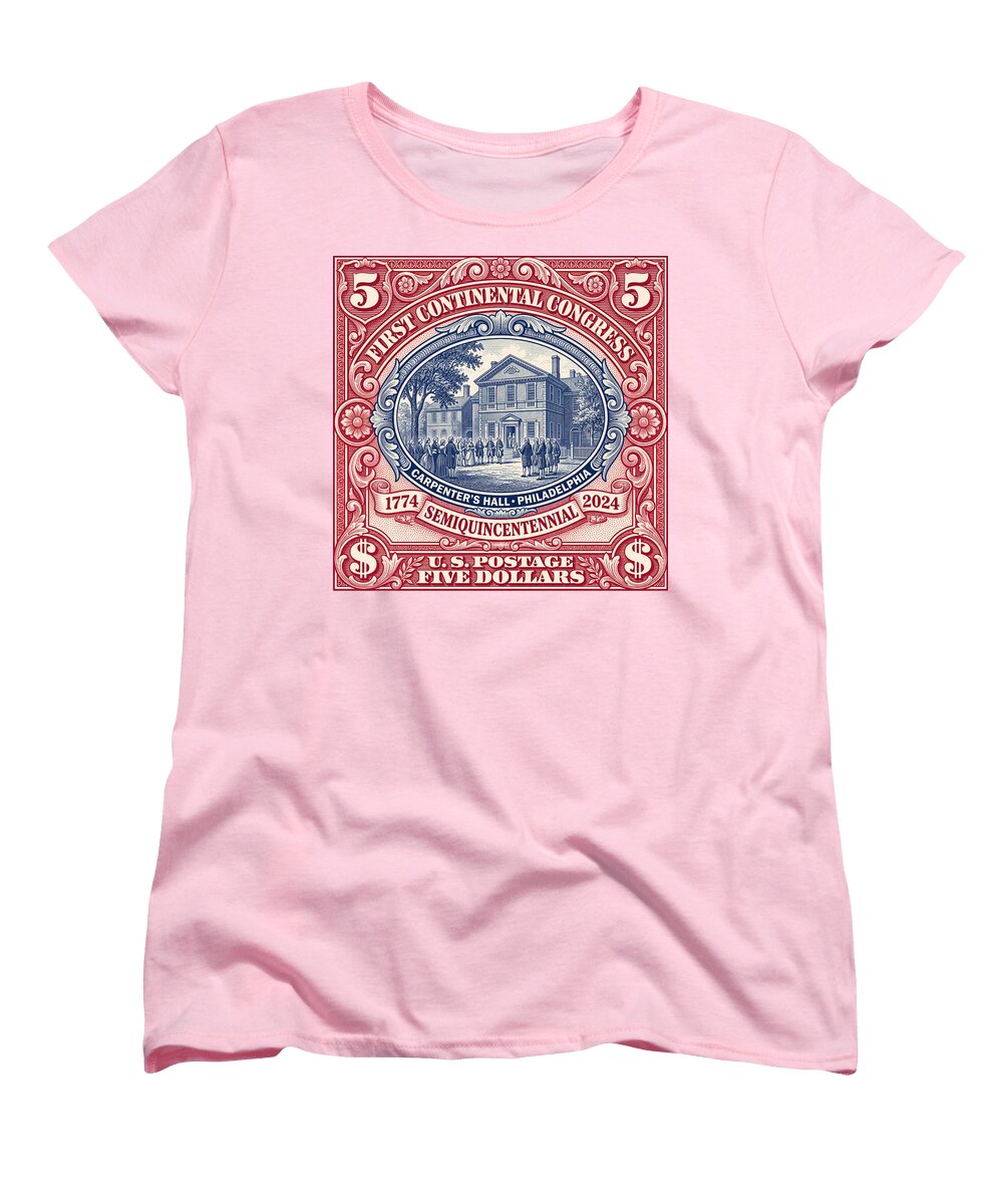 First Continental Congress $5 2 - Women's T-Shirt (Standard Fit)