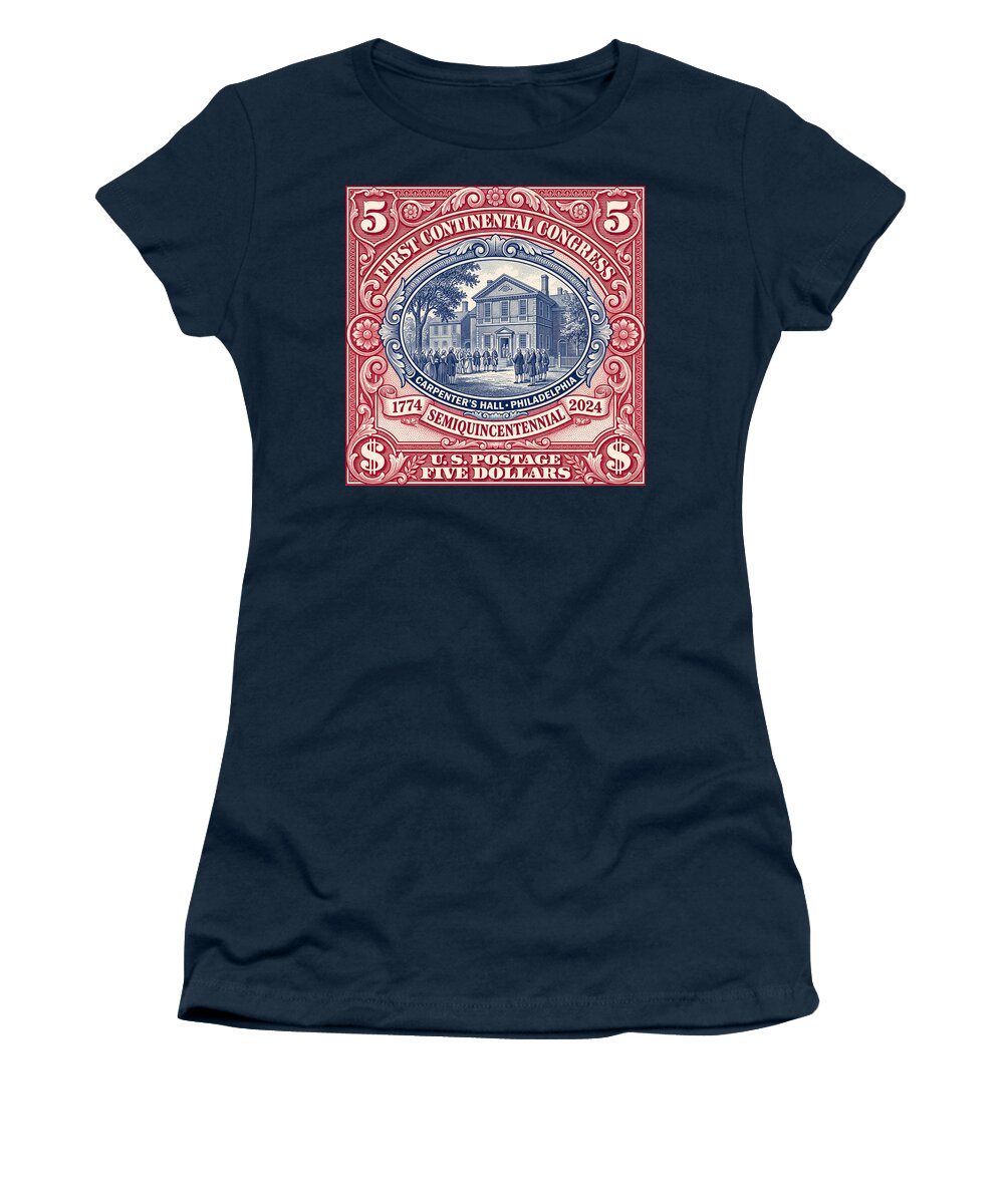 First Continental Congress $5 2 - Women's T-Shirt