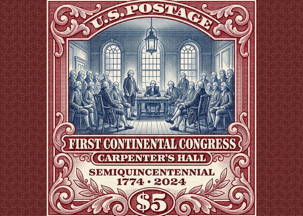 First Continental Congress $5 - Puzzle