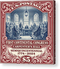First Continental Congress $5 - Acrylic Print