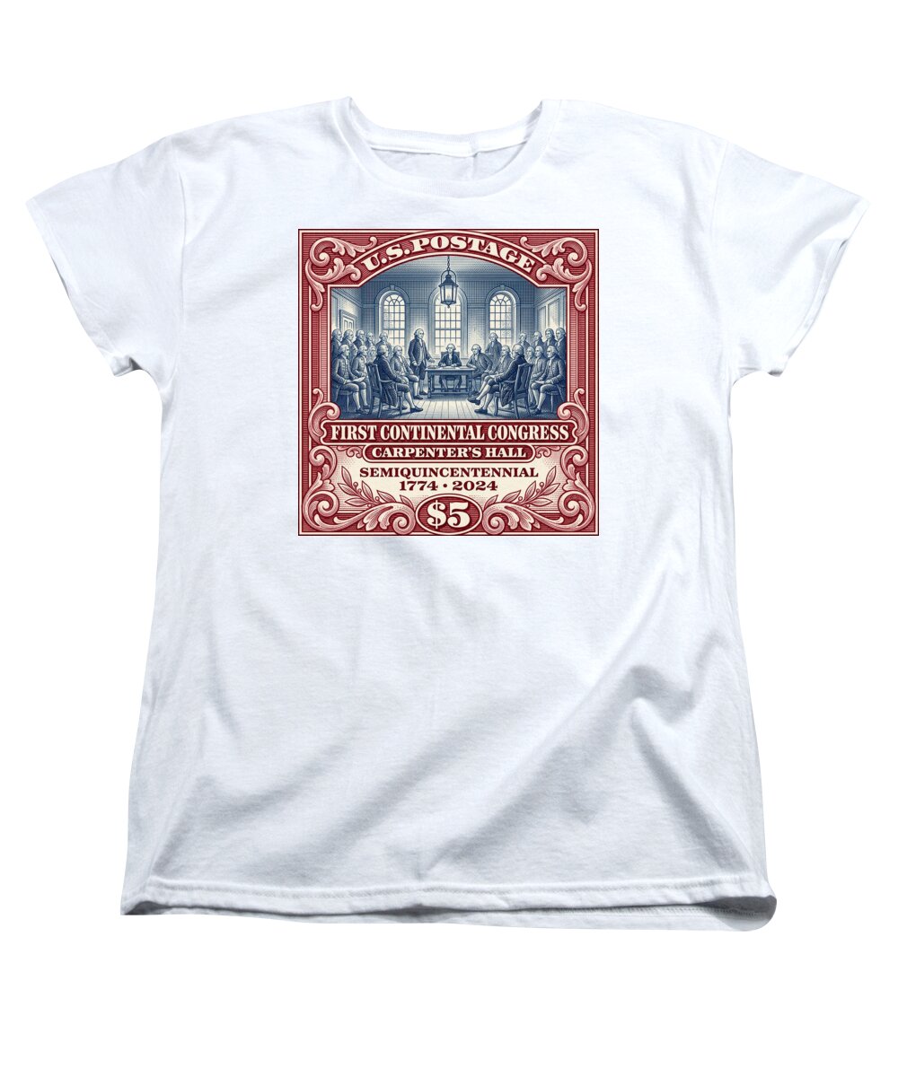 First Continental Congress $5 - Women's T-Shirt (Standard Fit)