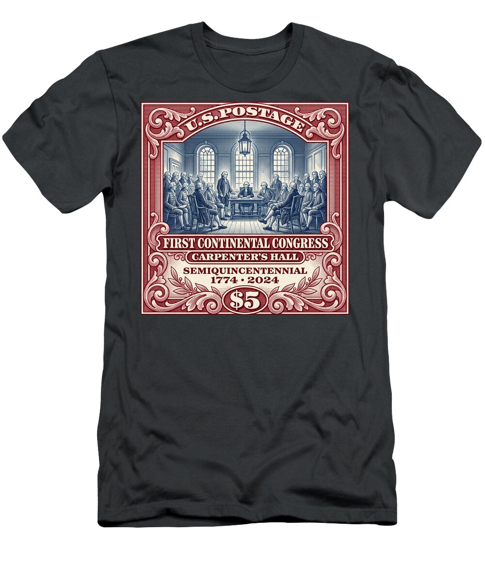First Continental Congress $5 - T-Shirt