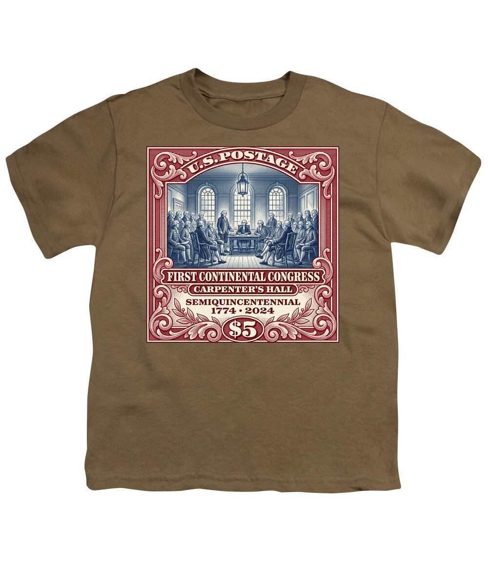 First Continental Congress $5 - Youth T-Shirt