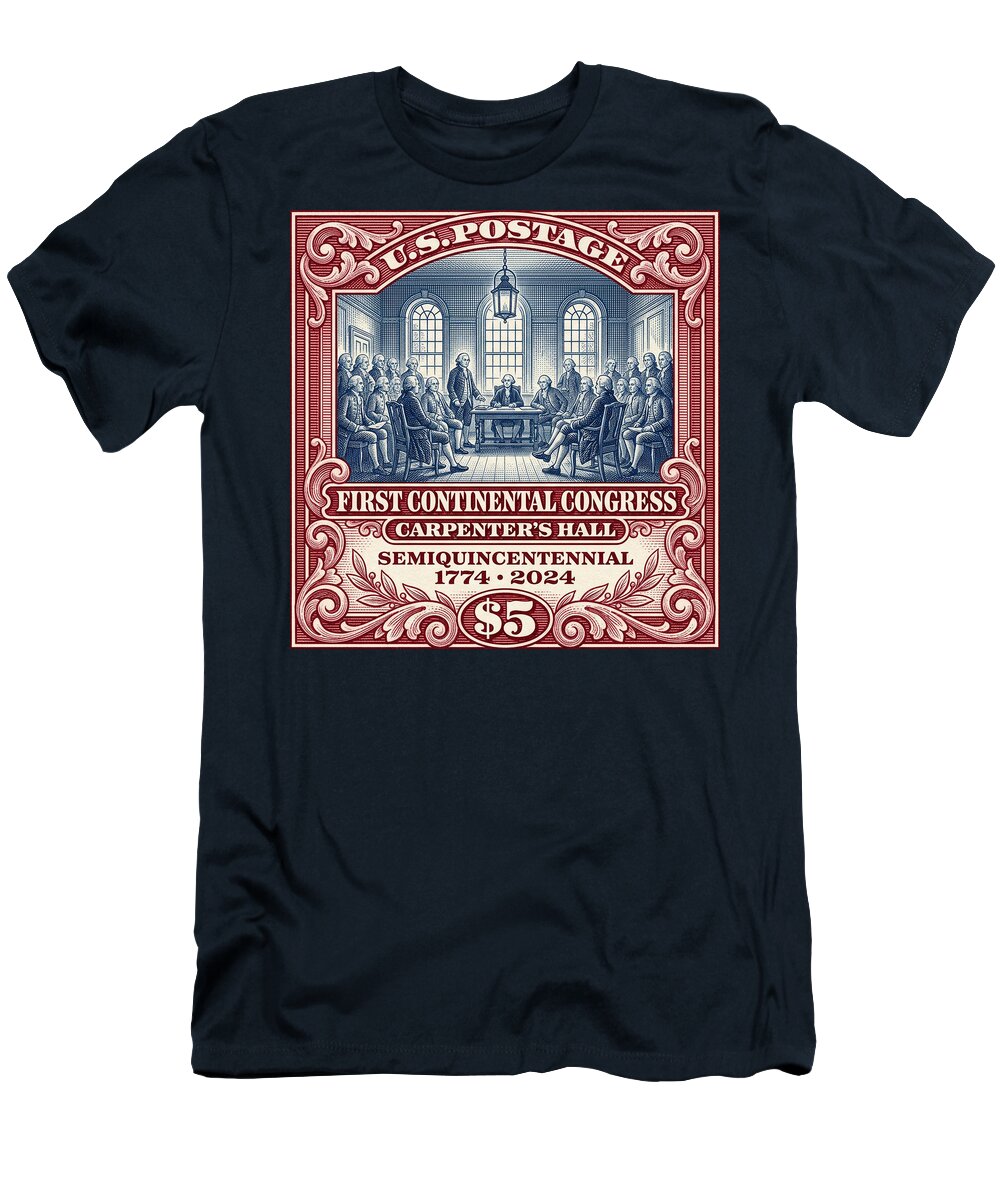 First Continental Congress $5 - T-Shirt