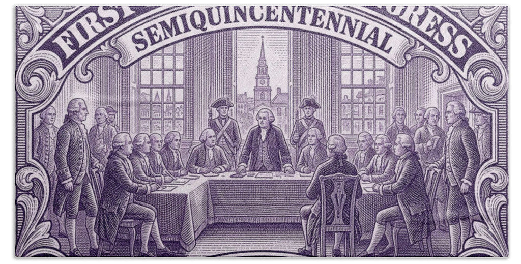 First Continental Congress 5c - Bath Towel
