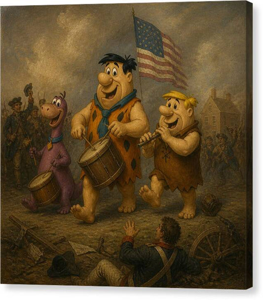 Flintstones 76 - Canvas Print