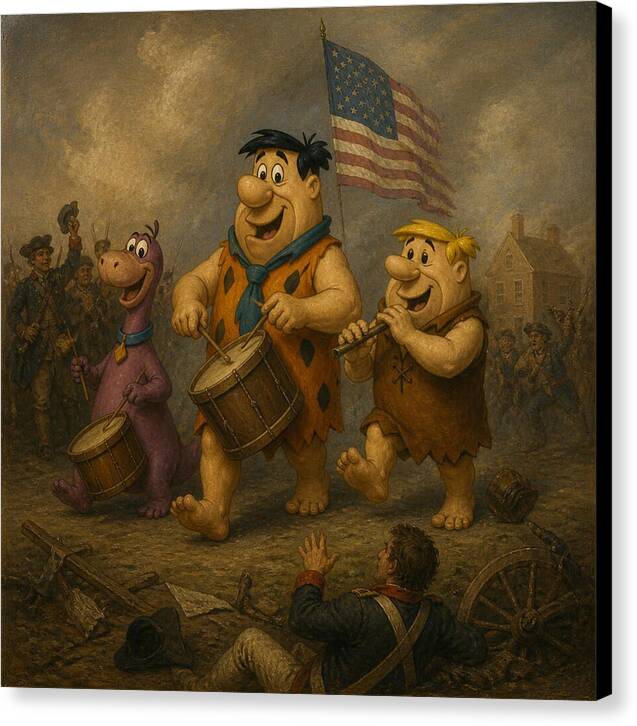 Flintstones 76 - Canvas Print