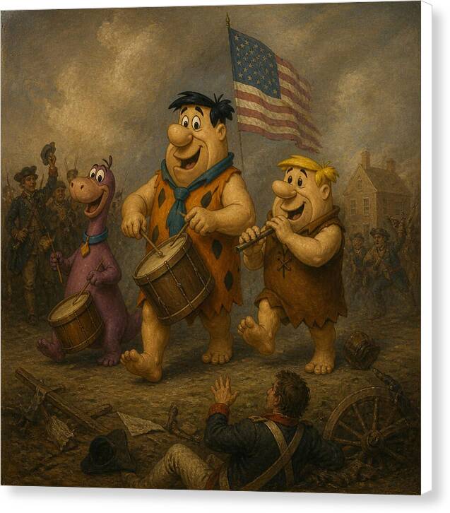 Flintstones 76 - Canvas Print