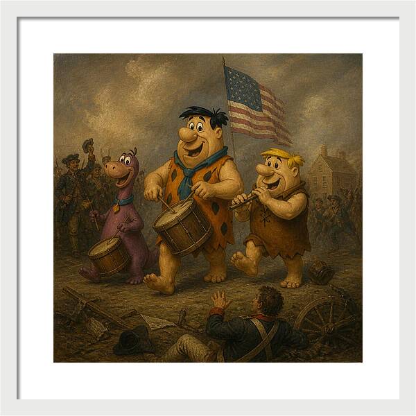 Flintstones 76 - Framed Print