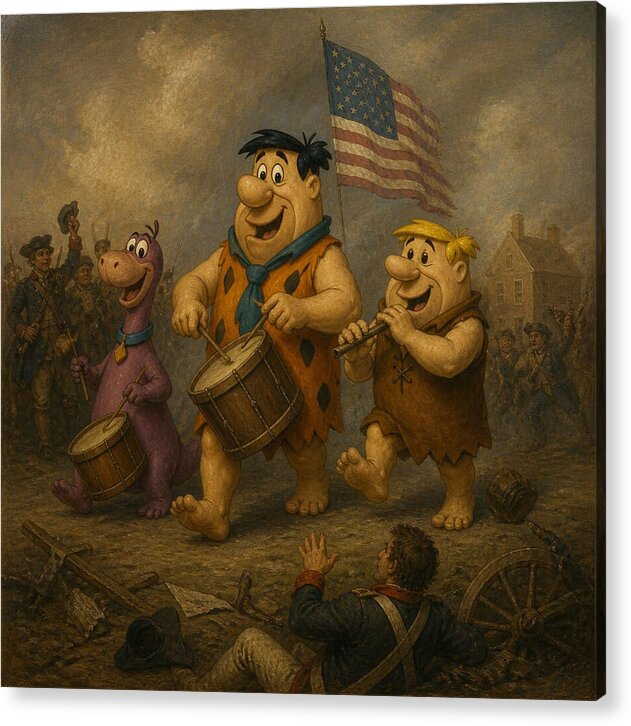 Flintstones 76 - Acrylic Print