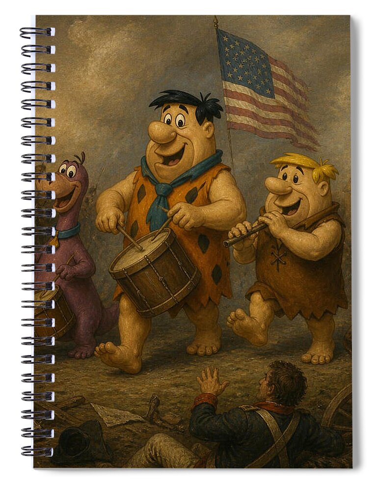 Flintstones 76 - Spiral Notebook