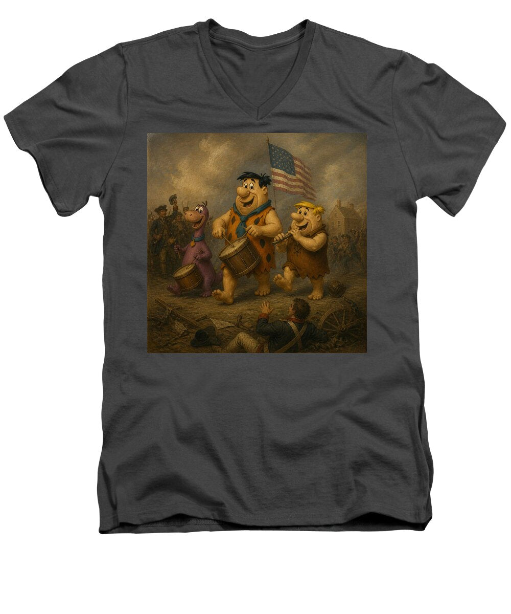 Flintstones 76 - Men's V-Neck T-Shirt