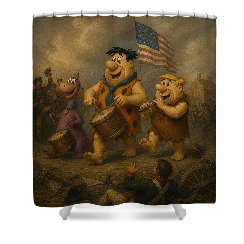 Flintstones 76 - Shower Curtain