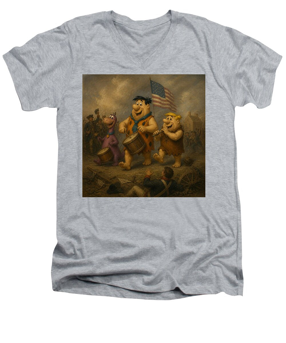 Flintstones 76 - Men's V-Neck T-Shirt