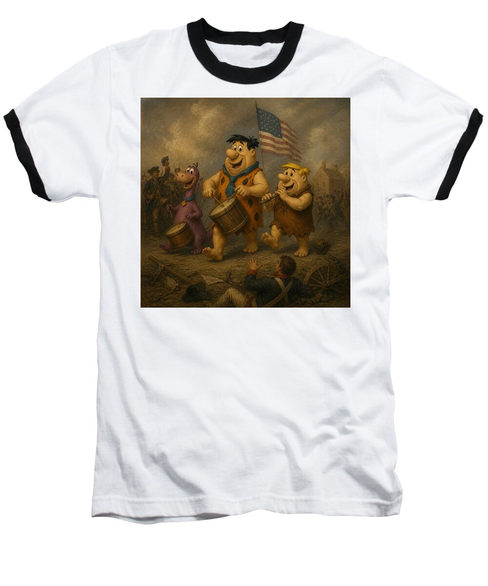 Flintstones 76 - Baseball T-Shirt