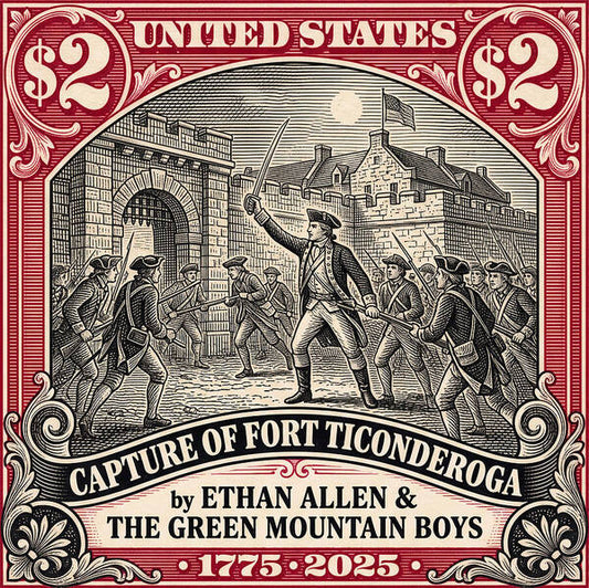 Fort Ticonderoga $2 - Art Print