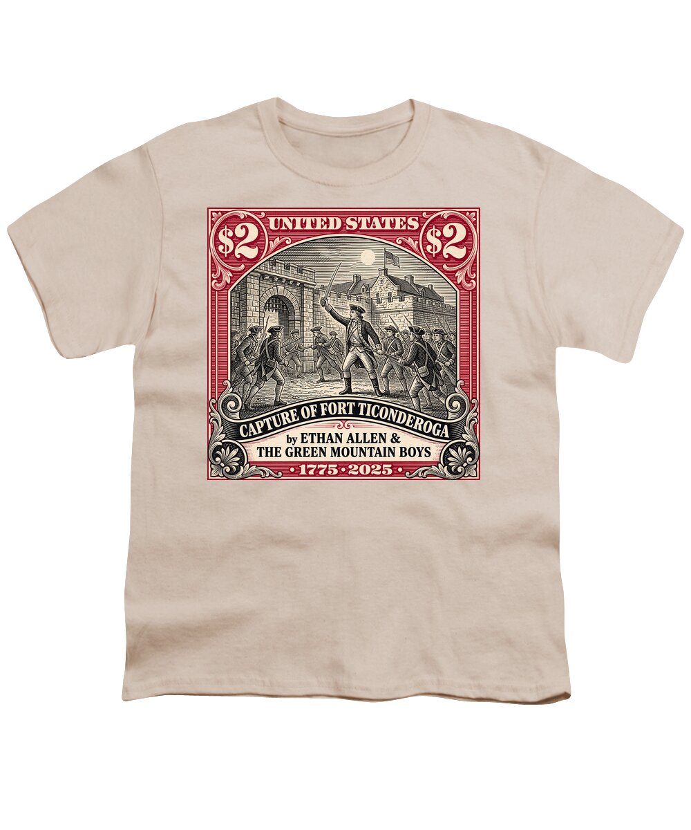 Fort Ticonderoga $2 - Youth T-Shirt