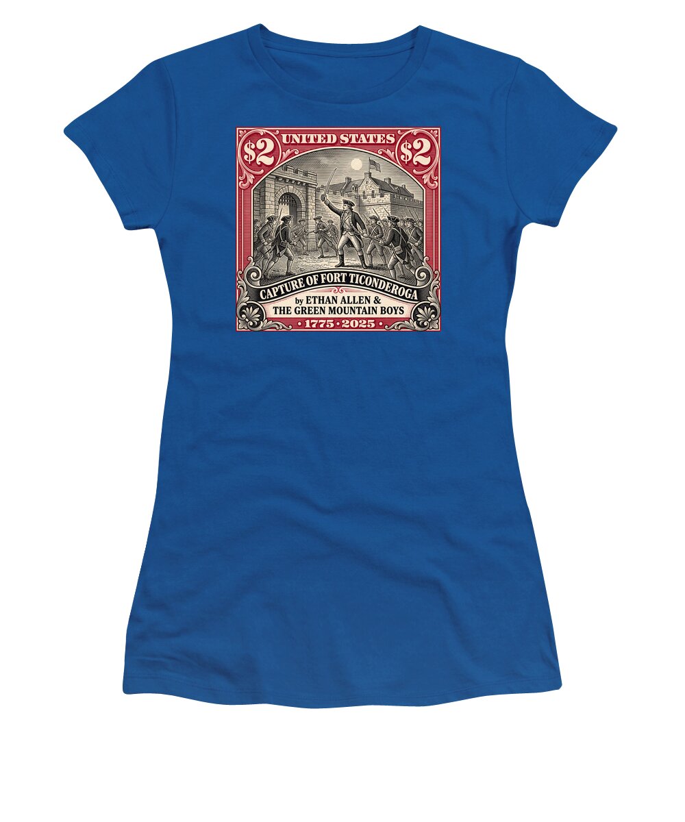 Fort Ticonderoga $2 - Women's T-Shirt