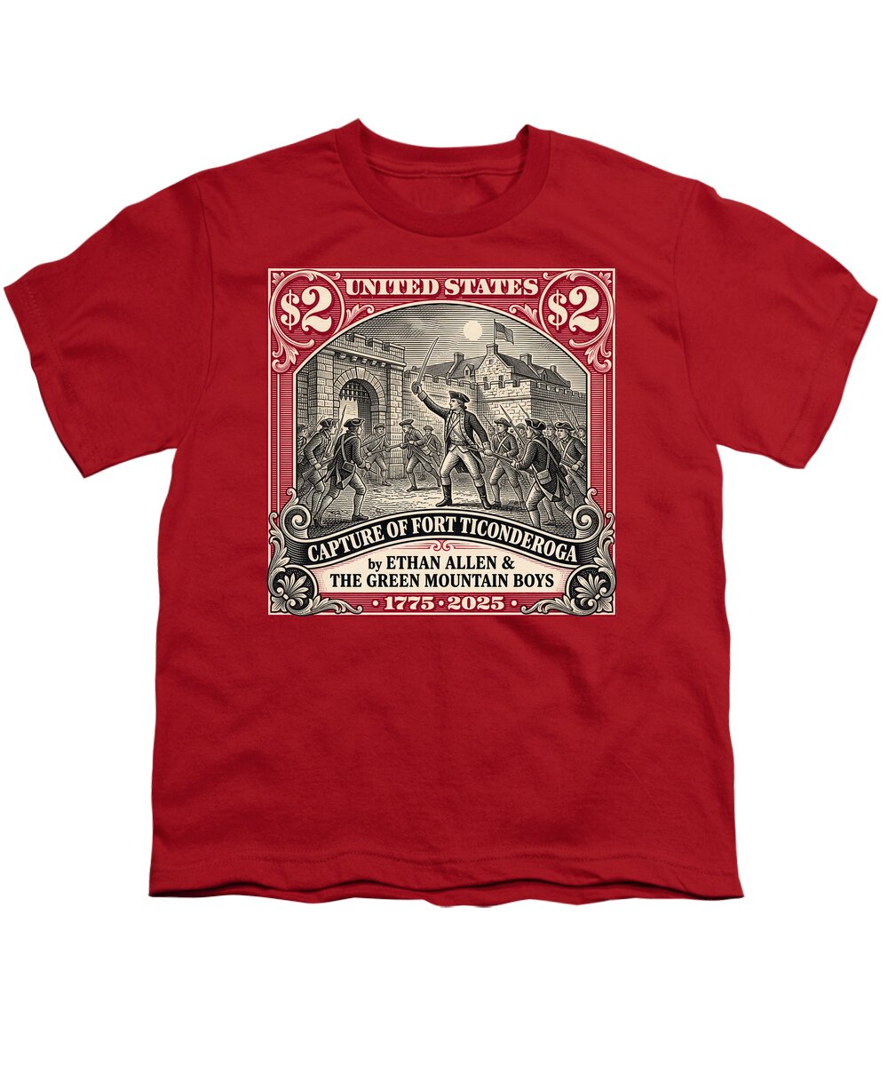 Fort Ticonderoga $2 - Youth T-Shirt